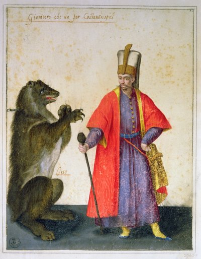 Janissary by Jacopo Ligozzi
